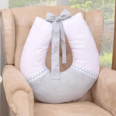Imagem de Almofada Para Amamentação Luxo Bebe Menina - Miguel Baby, AnaJulia