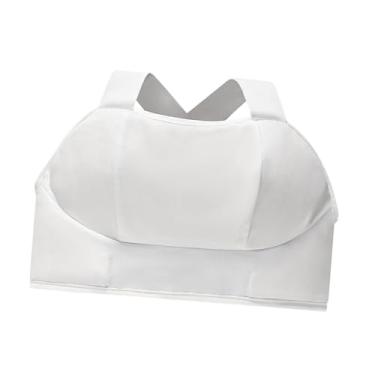 Imagem de Dynwave Guardas de tórax de karatê Vestre para mulheres altamente elásticas reutilizáveis ​​acessórios de protetor multiuso para academia e adultos taekwondo, M