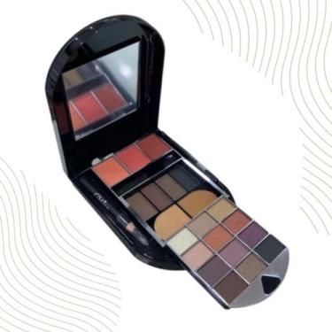 Imagem de Paleta de sombras Kit de maquiagem Completo Miss France, Preto