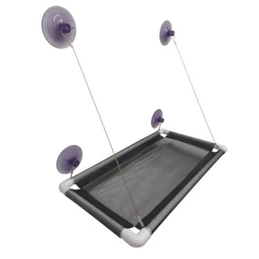 Imagem de Varanda Cama Pet para Gato Suspensa de Janela Preto AmoAmora Pet