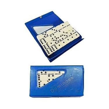 Imagem de JOGO DE Dominó, Profissional De Osso Estojo Com 28 Peças