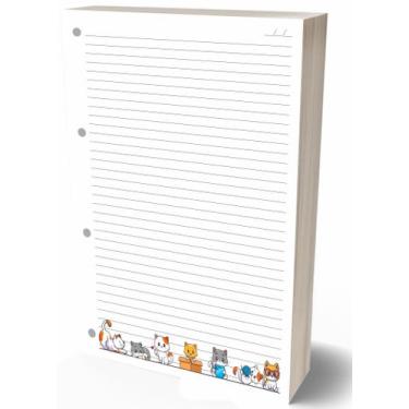 Imagem de Refil Argolado 90g 80 Folhas Cute Gatinho Caderno Fichario - Best