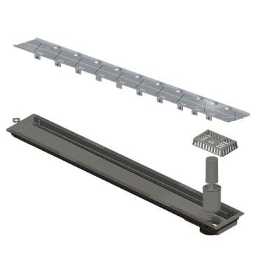 Imagem de Ralo Linear Elleve Versatille Tampa Oculta 75cm 4257