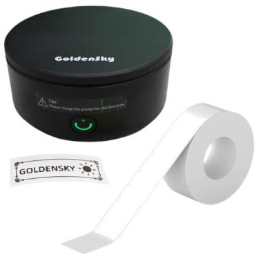 Imagem de Impressora Térmica Etiqueta Colorida Portátil 15mm + 1 Rolo - Goldensk