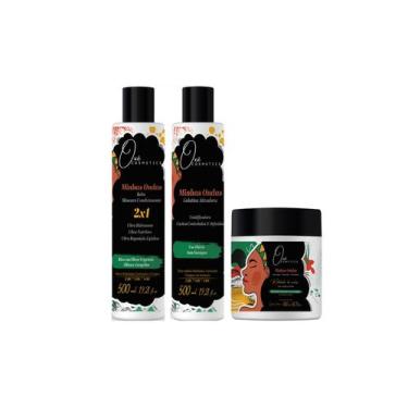 Imagem de Oxê Cosmetics Minhas Ondas Balm Máscara Hidratante e Gelatina Ativador