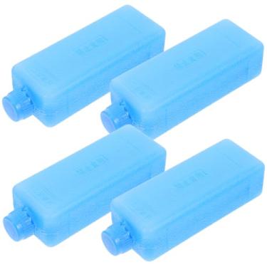 Imagem de Angoily 4 Peças De Bolsas De Gelo Para Refrigeradores De Lancheiras - Bolsas Para Freezer - Bolsa Térmica Original | Acessórios De Refrigerador Para Praia Camping E Pesca Bolsa Térmica