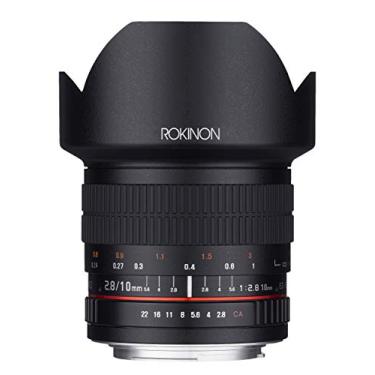 Imagem de Rokinon Lente ultra grande angular 10 mm F2.8 ED AS NCS CS para câmeras Canon EF-M Mount Compact System (10M-M)