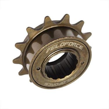 Imagem de Roda Livre Single 14t Bmx Dourada 16073 - VELOFORCE ORIGINAL REBECHI B