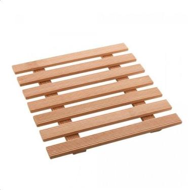 Imagem de Descanso para Panela em Bambu 17x17cm - Lyor