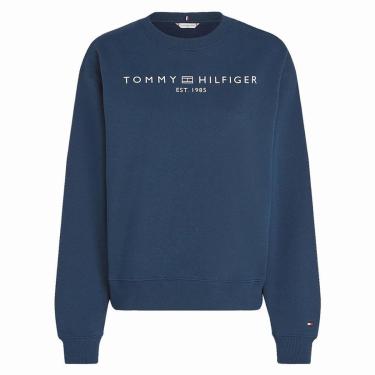 Imagem de Moletom Tommy Hilfiger Reg Corp Logo Feminino Branco-Feminino