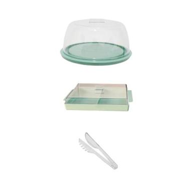 Imagem de Kit quejeira + porta frios + pegador multiuso - MICROMAX