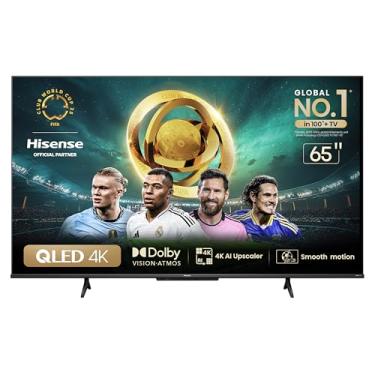 Imagem de Hisense Smart TV UHD 4K QLED 65" Polegadas 65Q6N Google TV com HDR10+, Dolby Atmos, Sports Mode, Game Mode Plus e Compatível com Alexa