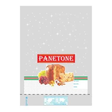Imagem de SACO PLASTICO P/PANETONE 500G (25X35CM.) C/ 10X100 UN.