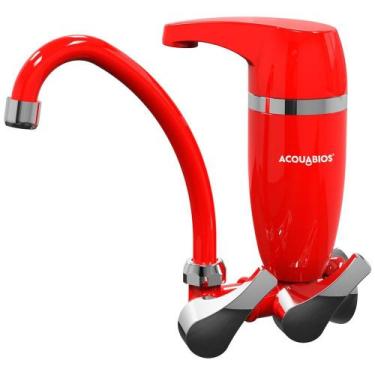 Imagem de Torneira de Cozinha Com Filtro Purificador de Água Bica Móvel de Pared