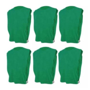 Imagem de Kit 6 Colete Esportivo Futebol Treino Atividades Equipe Time - Sete Se