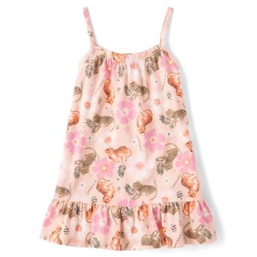 Imagem de The Children's Place Vestidos casuais sem mangas para bebês meninas e crianças pequenas, Floral rosa balé, 6-9 Meses