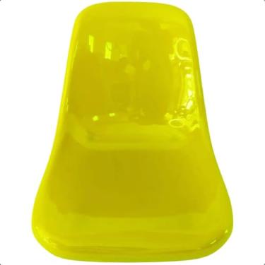 Imagem de Assento Concha Monobloco PP8 Amarelo para Estádios e Ginásios com Proteção UV – Home Gourmet