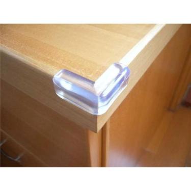 Imagem de Protetor quina mesa balcão cadeira 90 graus 4 peças vonder