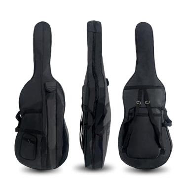 Imagem de Vetimobato Bolsa Para Violoncelo 4/4, Tamanho Normal, Macia, 1/2, 1/4, 1/8, À Prova D'Água, Viagem, 3/4, Com Vários Bolsos E Alça, Alças Traseiras Ajustáveis, Mochila