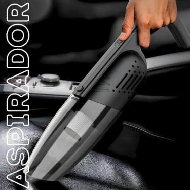 Imagem de Aspirador Sem Fio Compacto com Bocal e Escova Multifuncional - Genéric