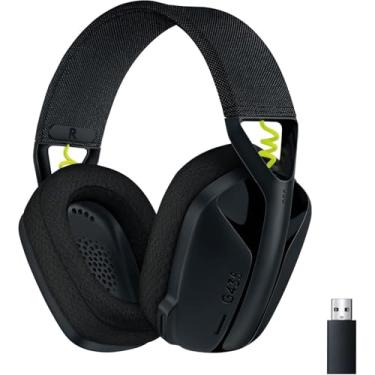 Imagem de Headset Gamer Sem Fio G435, Conexão USB e Bluetooth, Microfone Embutido, Bateria 18h, Compatível com PC, PS4, PS5, Preto