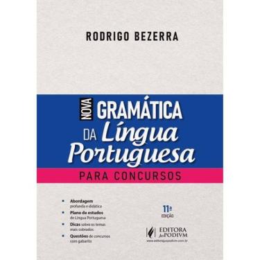 Imagem de Nova Gramática Da Língua Portuguesa Para Concursos - 2025