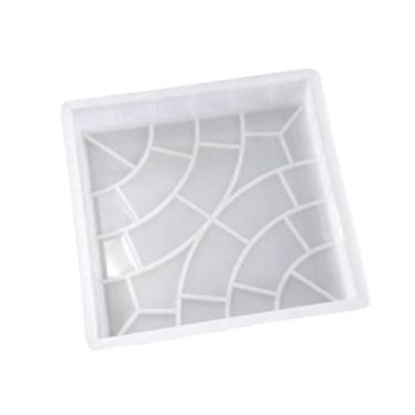 Imagem de predolo Modelo de tijolo de concreto para fazer pisos de ladrilhos, faça você mesmo, caminho para, pátio, calçada, decoração de pátio