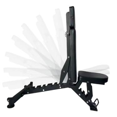 Imagem de Banco Supino Regulável Linha Profissional Com Apoio Yangfit