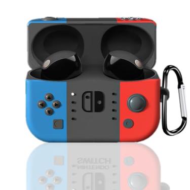 Imagem de Generic Capa Protetora De Silicone Macio Para Sony Wf-1000Xm5, À Prova Choque, Fones Ouvido Carregamento Sem Fio