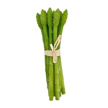 Imagem de Generic Vegetais artificiais, modelo de vegetais falsos, simulação de falsos para casamento, festa em casa, ano novo, aniversário, Aspargos 20x6cm