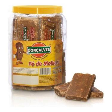 Imagem de Pé De Moleque Pote De 1,1 Kg 20x1 - Doces Gonçalves