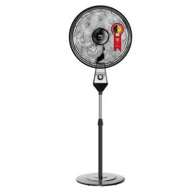 Imagem de Ventilador De Coluna Flow Turbo 50cm 180W 127V Wap, Preto e Cinza, 110