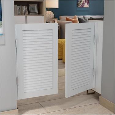 Imagem de Portas De Café Giratórias De Madeira Maciça, Porta De Bar Estilo Salão Com Dobradiças, Portão De Porta Giratória De Pub Café De Entrada De Balcão, Portas D, W70xH100cm(27.55x39.37in)