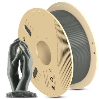 Imagem de ANYCUBIC Filamento Pla Para Impressora 3D Rfid De 1,75 Mm, Carretel Fdm 1 Kg (2,2 Lbs), Precisão Dimensional +/- 0,02 Mm (1 Kg, Textura Cinza)