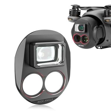 Imagem de Lente grande-angular para acessórios DJI Mavic 4 Pro, acessório magnético/multi-revestido/vidro óptico