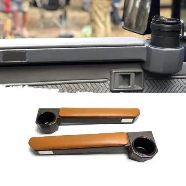 Imagem de Rack de armazenamento de carro Suporte de celular Suporte de copo de armazenamento compatível com Land Cruiser LC76 LC70 Kit de carroceria acessórios de carro