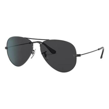 Imagem de Óculos Sol 3025Aviador Preto Lentes Preta Imp Italia Original - Miami 