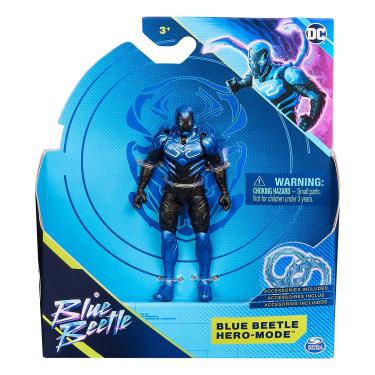 Imagem de Besouro Azul - Boneco 10Cm - Besouro Azul Modo Herói Dc