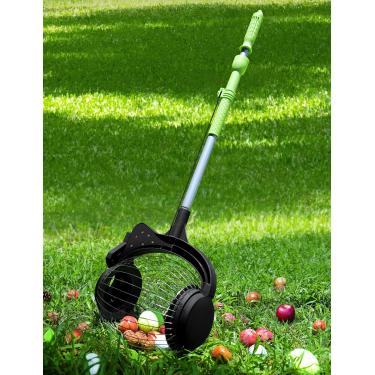 Imagem de GASREKV Rolo superior para apanhador de bolotas para nozes, pinhas e nozes de carvalho, abertura lateral, esvaziamento sem esforço, adequado para nozes de 1,9 a 4,3 cm, frutas pequenas, magnólia