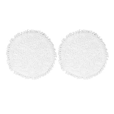 Imagem de 2PCs Sweeper Pads Reutiliza Máquina de varredura panos de limpeza de limpeza de limpeza de piso de alta absorção para Stytj06zhm Máquina de varredura Material de fibra macia Fácil