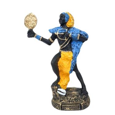 Imagem de Imagem Iemanjá Iansã Oxalá obaluaê Exu pomba gira orixás diversos modelos resina 15 cm (Logunede)