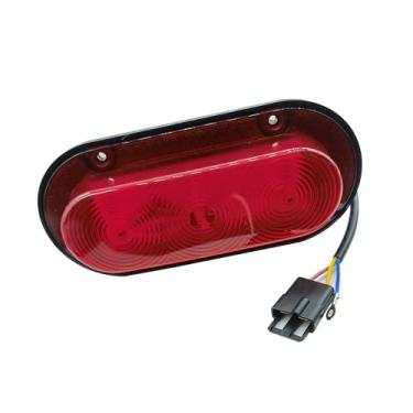Imagem de AGP.1978 Luz traseira oval LED 12V vermelho aviso trator cabine traseira traseira Re 30-3153347 72160473 AR44989 AR45099 AR78825 RE39223