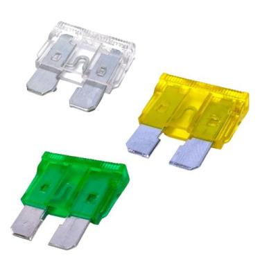 Imagem de Kit Fusível Lâmina 20A, 25A e 30 Amperes Médio 20 Unidadea de Cada - N