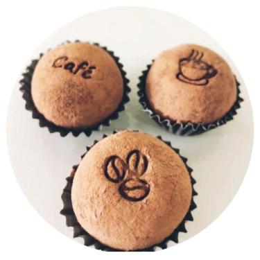 Imagem de Kit 3 Carimbo Brigadeiro Café Para Confeitaria - Embody 3d