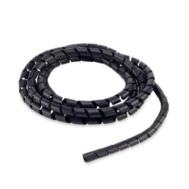 Imagem de Organizador de Cabos Espiral Forceline 20x1,5mm Preto 1,5m - FORCE LIN