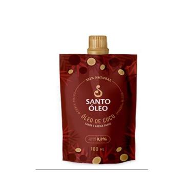 Imagem de Óleo de Coco Extra Virgem Película 100ml Pouch - Santo Óleo