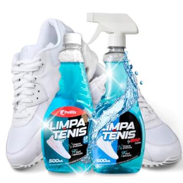 Imagem de Kit 2 Limpa Tênis Spray Premium Provita Limpeza Profunda 500ml