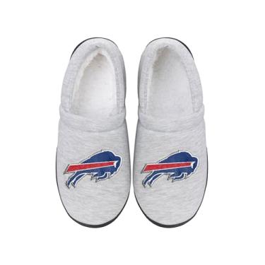 Imagem de FOCO - Moletom masculino NFL Team Big Logo Cinza Sherpa Mocassins Adulto Unissex, Buffalo Bills, Small