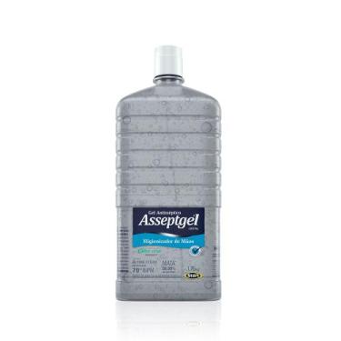 Imagem de Álcool em Gel 70º INPM Asseptgel Cristal Start  Refil 1,7Kg