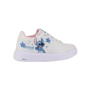 Imagem de Bibi Tenis Glam Stitch Branco (Branco, BR, Criança de 4 a 8 anos, Numérico, P, 37)
